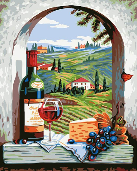Картина по номерам Итальянские каникулы (PC4050203) 40х50 см - фото 3 - id-p60490207