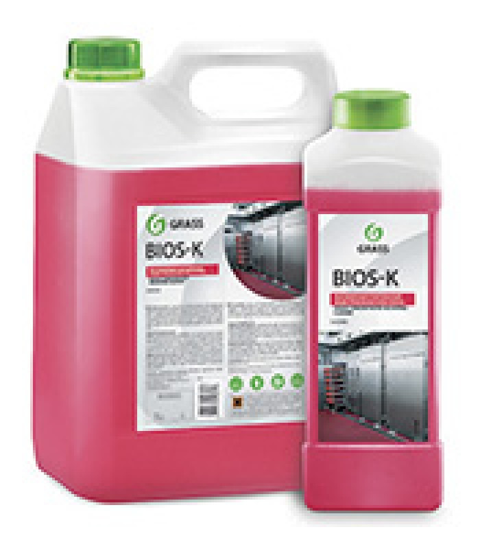 Средство чистящее для очистки и обезжиривания Bios K, 5,5 кг.