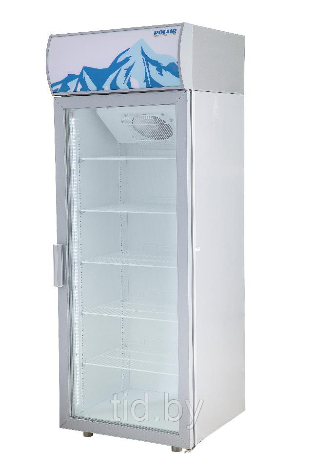 Шкаф холодильный со стеклом POLAIR DM105-S версия 2.0