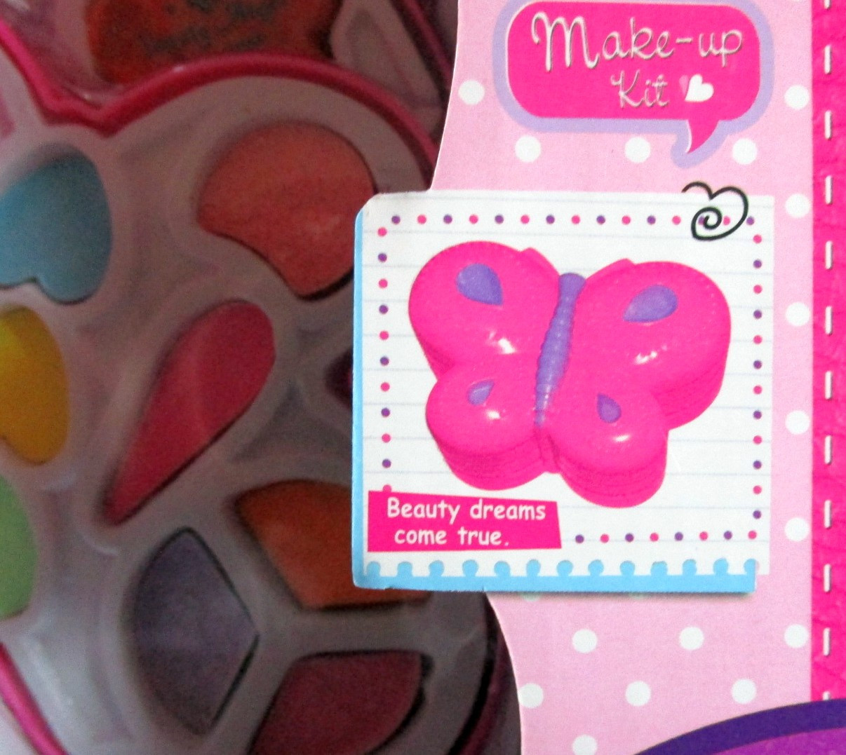 Набор детской косметики с ногтями "бабочка 2" - фото 4 - id-p33797777