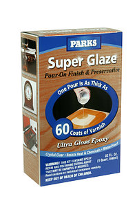 Эпоксидная прозрачная смола Parks Super Glaze Супер-глазурь