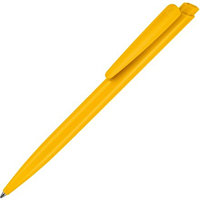 Шариковая ручка Дарт желтого цвета для нанесения логотипа, фото 1