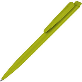 Шариковая ручка Дарт ярко-зеленого цвета для нанесения логотипа