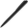Шариковая ручка Дарт черного цвета для нанесения логотипа