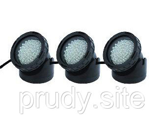 Комплект светильников светодиодных (3 шт.) серии QL-34-40B1 TO3 синего цвета - фото 1 - id-p60584057