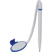 Шариковая ручка на подставке Fox Safe Touch бело-синего цвета
