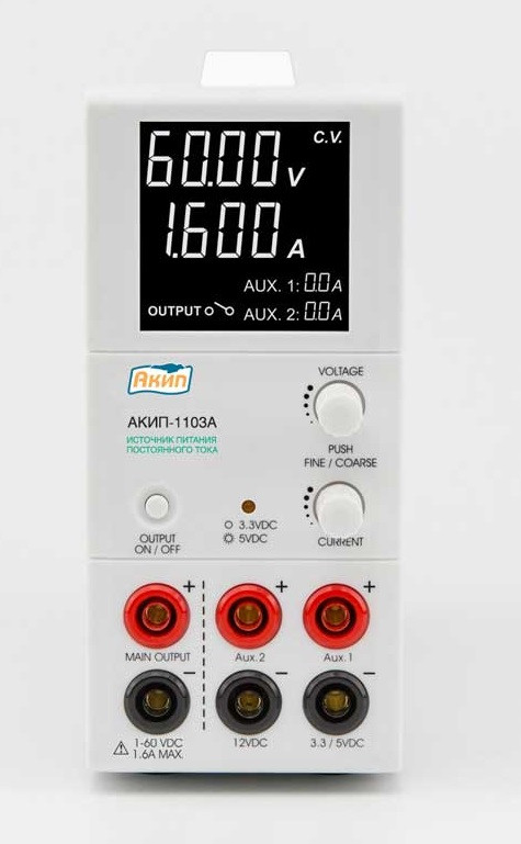 Источник питания постоянного тока импульсный АКИП-1103А