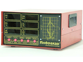 Газоанализатор 2-х компонентный. CO/CH/ Тахометр/RS-232/ Автослив конденсата ИНФРАКАР 08.01