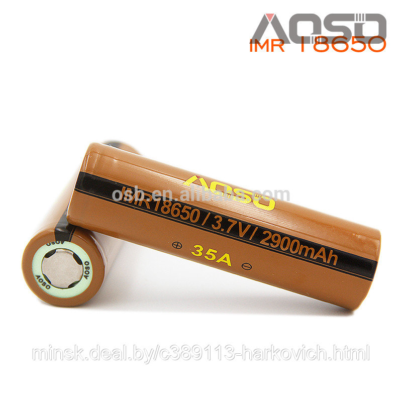 Imr 2900 мАч 35amp aoso 18650 аккумулятор новый 3.7 В aosibo 18650 батареи