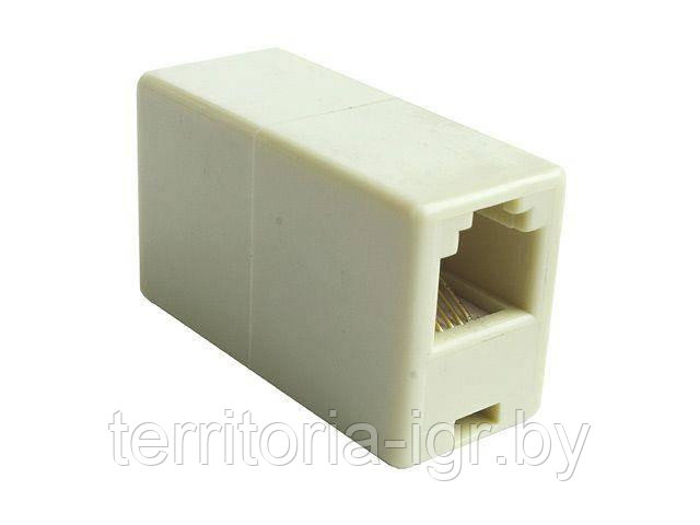 Коннектор Соединитель Rj-45F/Rj-45F (TA350/10 Gembird)