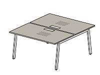 Стол двойной 71S322 без проводника