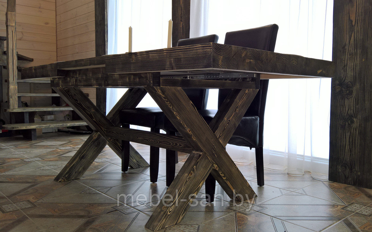 Стол раздвижной деревянный - фото 2 - id-p60792402