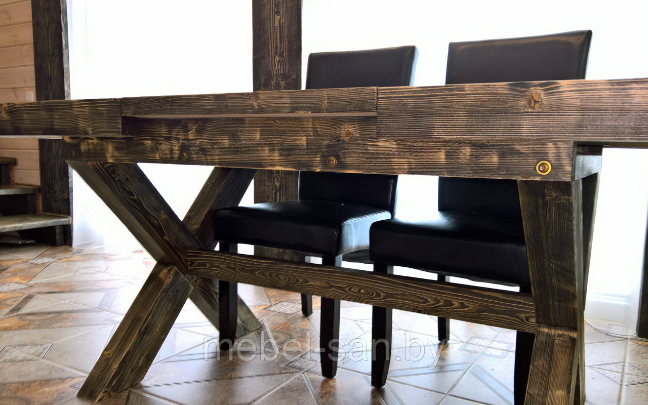 Стол раздвижной деревянный - фото 7 - id-p60792402