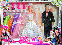 Кукла типа Barbie" Невеста и жених" с аксессуарами