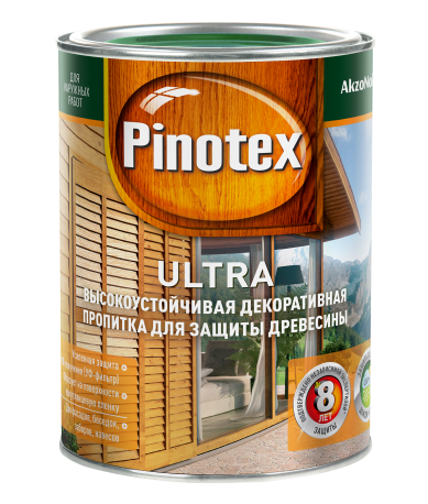 Pinotex Ultra (Пинотекс Ультра) рябина 1 л - фото 1 - id-p60662945