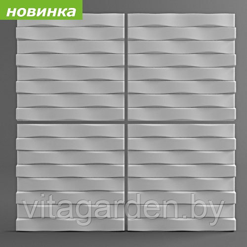 Форма для изготовления 3D панелей "ВЕКАР" - фото 3 - id-p61057237