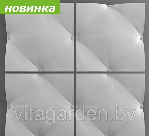 Форма для изготовления 3D панелей "ПОДУШКА" - фото 3 - id-p60667288