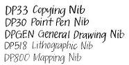 Набор для каллиграфии Leonardt Drawing & Mapping- 5 перьев, 2 держателя (Manuscript, Англия), фото 4