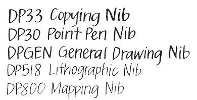 Набор для каллиграфии Leonardt Drawing & Mapping- 5 перьев, 2 держателя (Manuscript, Англия) - фото 4 - id-p31582277