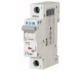 Eaton PL7 1P 0,5A, тип С, 10кА, 1М Автоматический выключатель