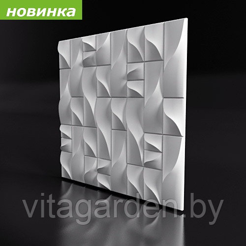 Форма для изготовления 3D панелей "ВЕРТИКАЛЬ" - фото 1 - id-p60664650