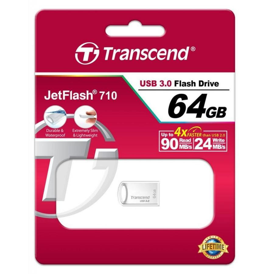 USB флэш-накопитель 64GB Transcend JetFlash 710S USB 3.1/3.0 - фото 1 - id-p60741094