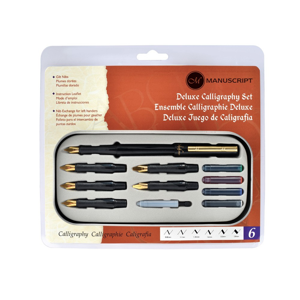 Каллиграфический набор Deluxe Calligraphy SET, (Manuscript, Англия)