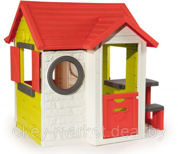 Детский игровой домик со столом Smoby 810401 - фото 3 - id-p60741866