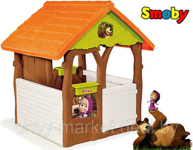 Детский игровой домик Smoby 810600 "Маша и Медведь" - фото 2 - id-p60742889