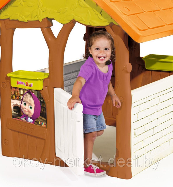 Детский игровой домик Smoby 810600 "Маша и Медведь" - фото 3 - id-p60742889
