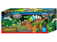 Динозавр музыкальный Стегозавр 3306 (2 цвета)