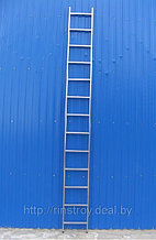 Лестница односекционная алюминиевая 5110, h=279 см