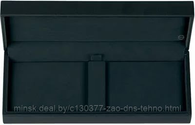 Футляр SENATOR кожаный для одной/двух ручек, черный - фото 1 - id-p60793856