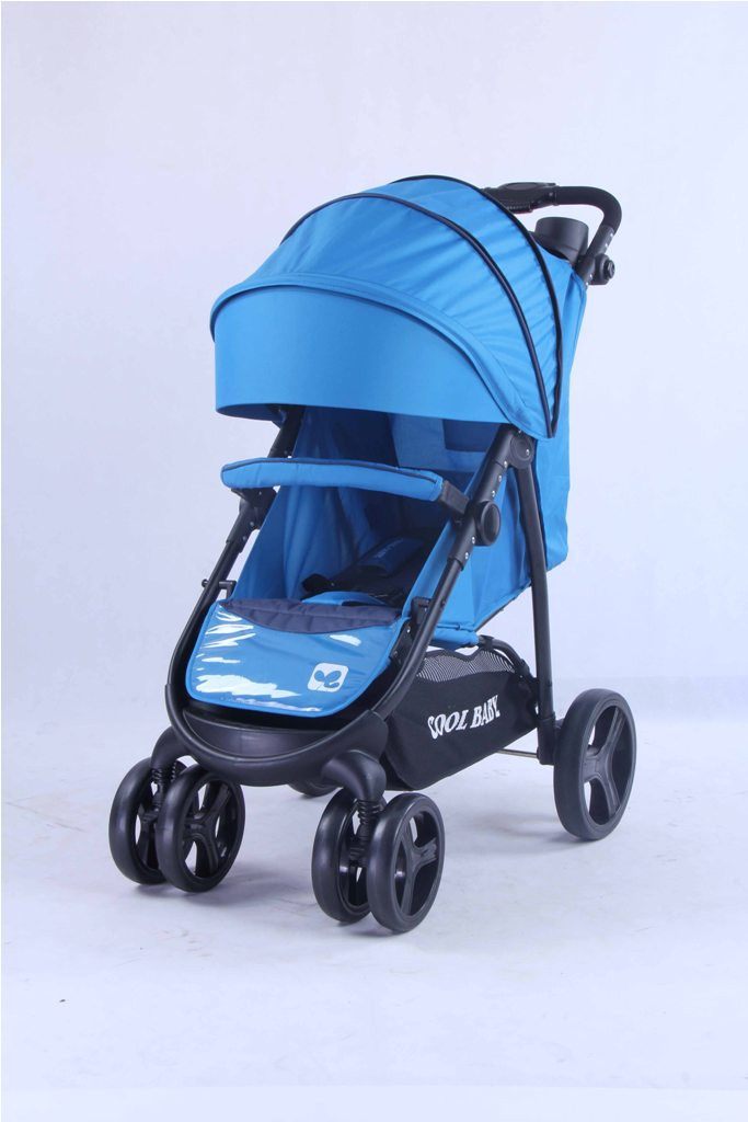 Детская прогулочная коляска COOL BABY 6798 голубой - фото 3 - id-p53846046