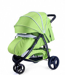 Детская прогулочная коляска COOL BABY 6799 зеленый