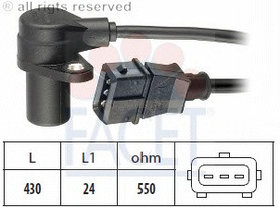 Датчик коленвала FACET. SKODA FAVORIT 1.3. 90>