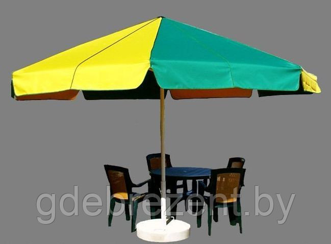 Зонты торговые круглые - фото 4 - id-p60823402