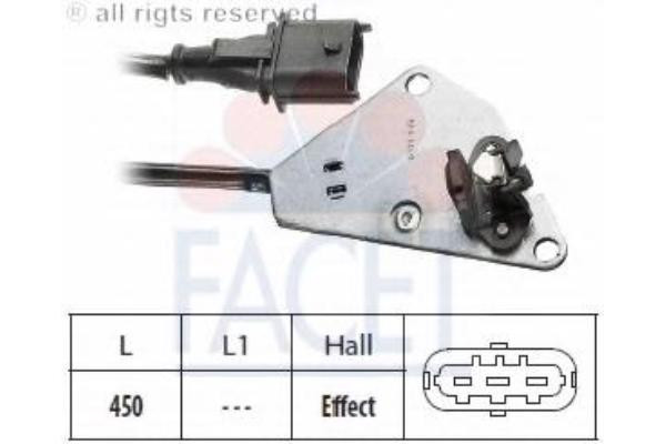 Датчик распредвала FACET. FIAT BRAVO/ COUPE/ MAREA/ STILO, LANCIA KAPPA/ LYBRA/ THESIS, 2.0/ 2.4. 96> - фото 1 - id-p60824188