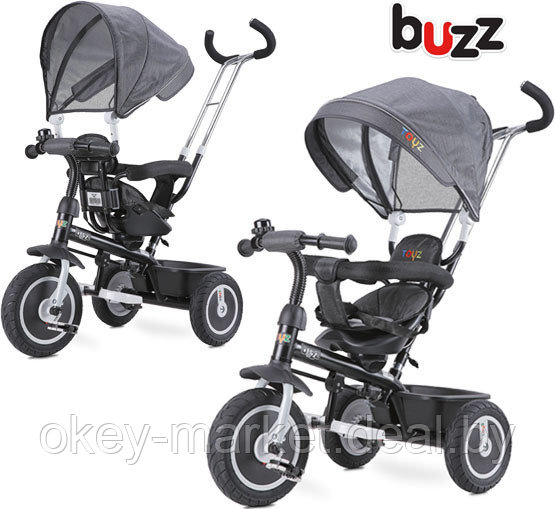 Велосипед трехколесный детский Toyz Buzz Caretero,синий - фото 2 - id-p60826572