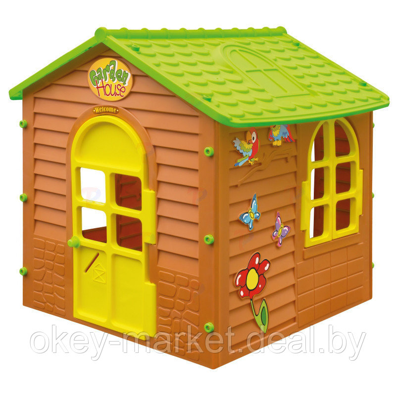 Детский игровой садовый домик Mochtoys 10830 - фото 1 - id-p60905727