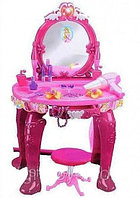 Игровой набор Трюмо Салон красоты с стульчиком, аксессуарами, туалетный столик со светом, звуком LM669-013А
