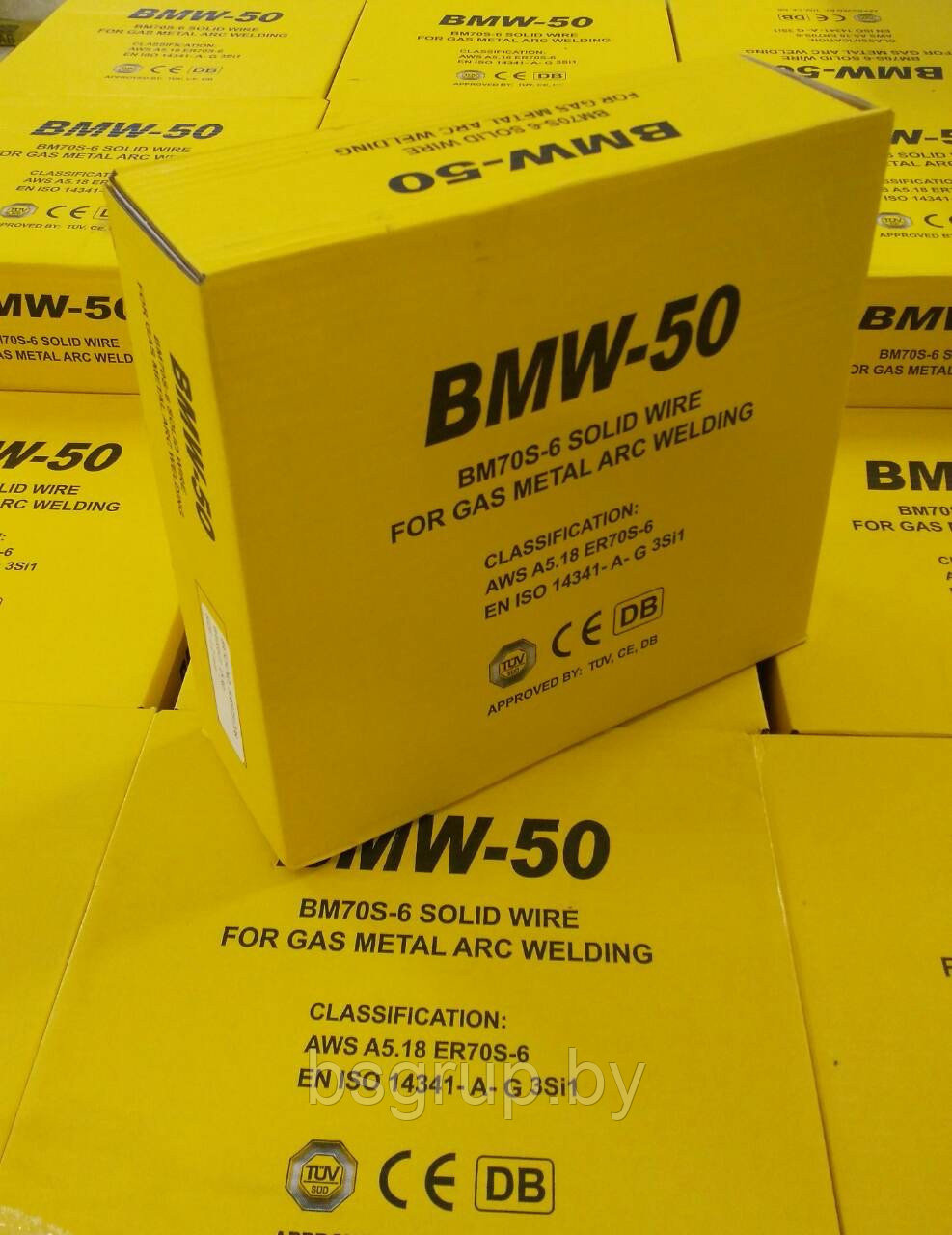 Проволока сварочная BMW ER-70S-6  (СВ08Г2С) д 1,2 BMW, фото 1