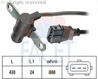 Датчик коленвала FACET. RENAULT LAGUNA/ MEGAN, 1.9DTi. 97>
