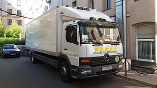 Перевозка продуктов рефрижераторами