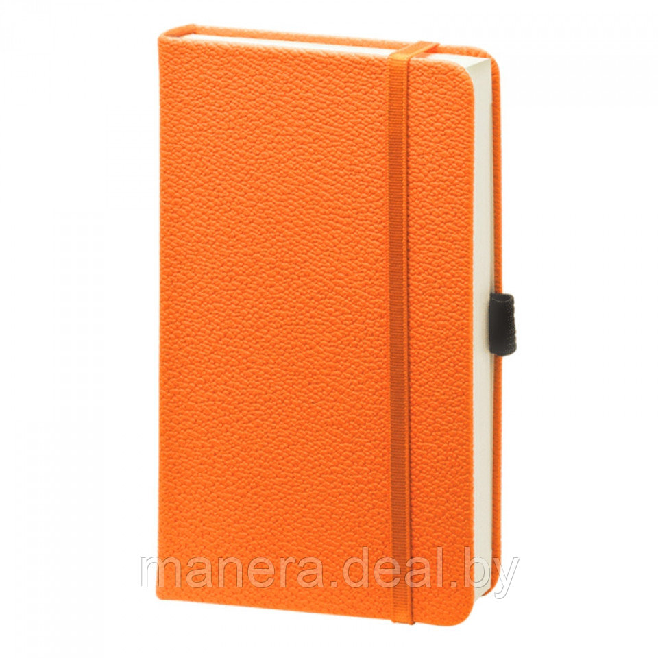 Книга записная А6 "Lifestyle" на резинке, оранжевый