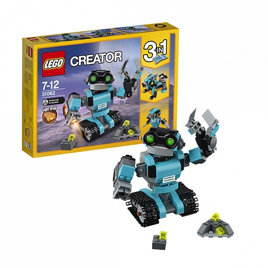 Конструктор Лего 31062 Робот-исследователь Lego Creator 3-в-1