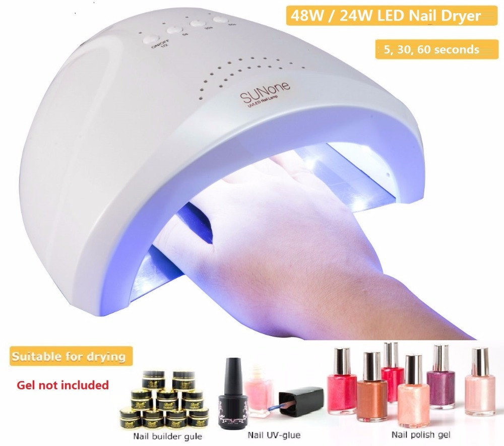 Лампа SUNone 48W UV LED Nail Lamp - фото 1 - id-p61009103