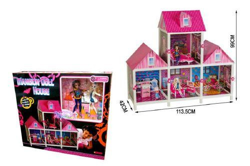 Дом для кукол Mansion Doll House Bettina (Беттина) Домик (м/ф Монстр Хай Monster High) 4 комнаты - фото 1 - id-p61009764