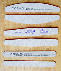 Пилка для ногтей Cosmo 80/100, 100/180; EZFLOW 100/180 