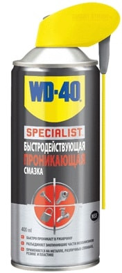 Смазка WD-40 Specialist Смазка проникающая быстродействующая 400мл - фото 1 - id-p55411461